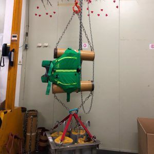 Dead load strength test for foam PFD